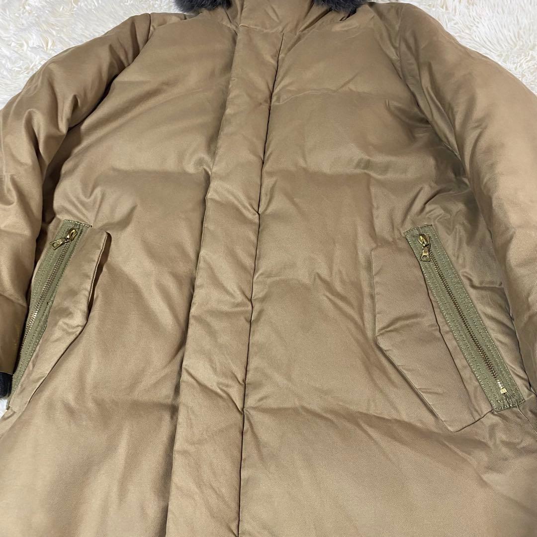 最終値下げ 美品✨ドゥロワー フォックスファー ダウンコート 36 定価20万