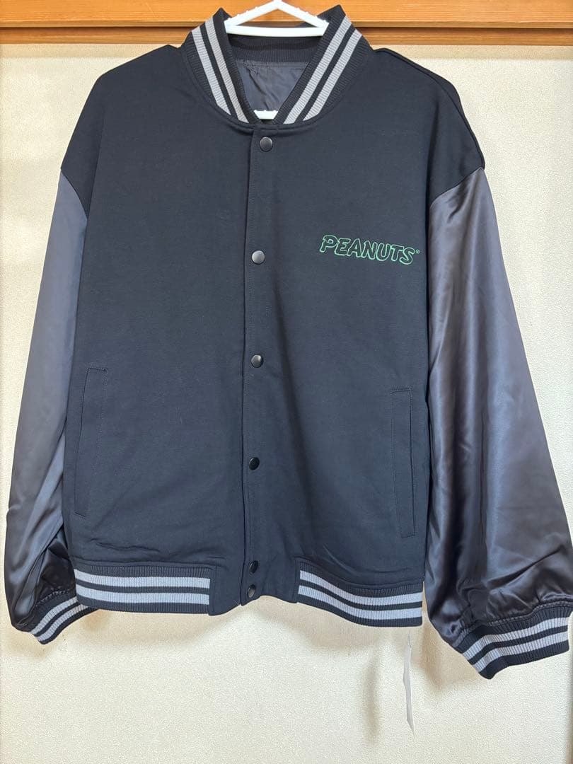 新品 PEANUTS 75周年記念 スタジャン スヌーピー