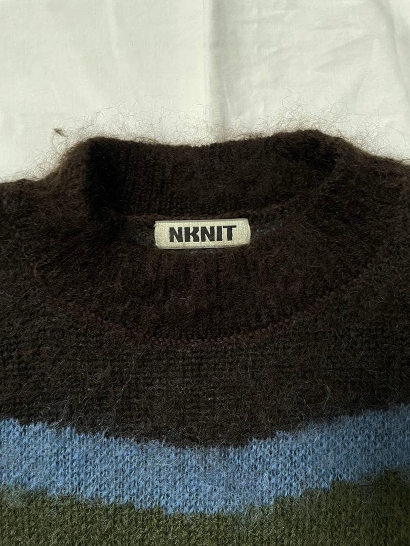 【期間限定値下げ】Nknit wave pattern mohair size2