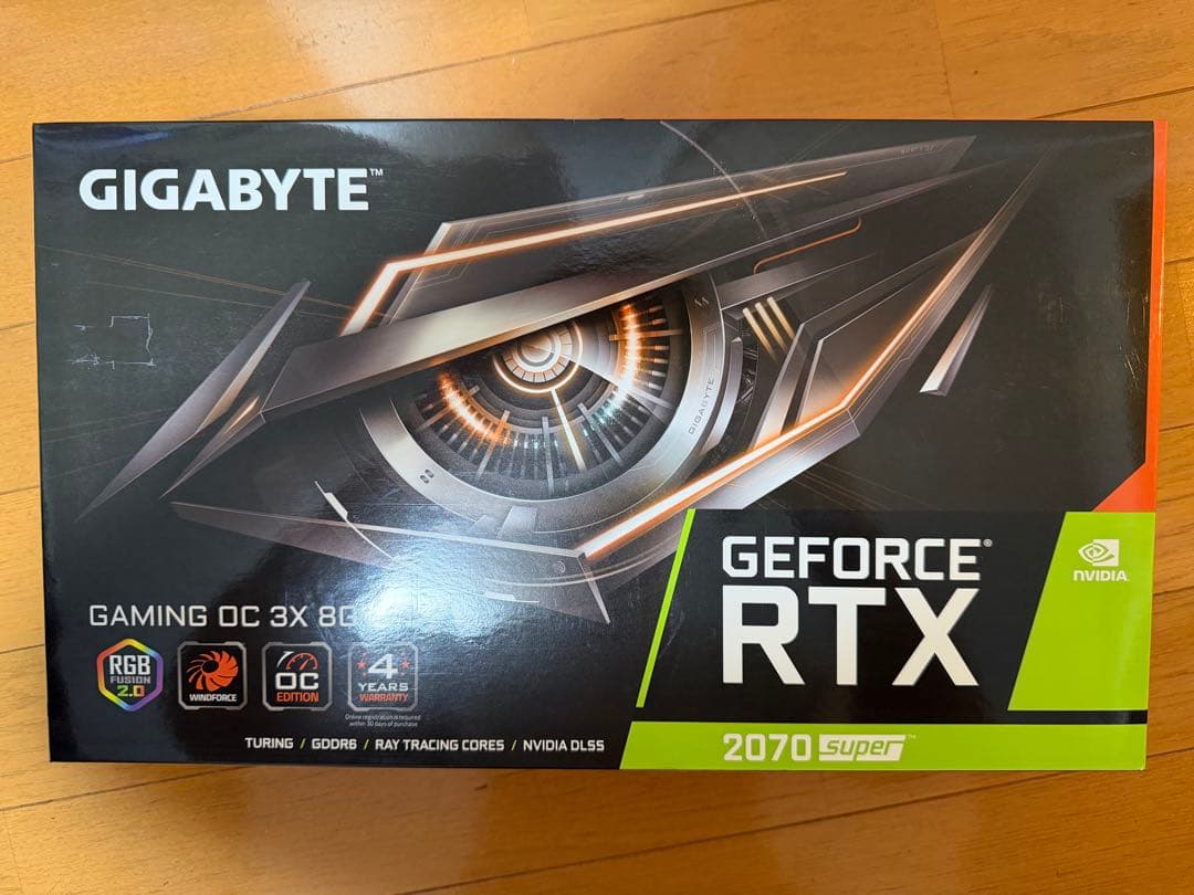グラフィックボード・グラボ・ビデオカード GIGABYTE GeForce RTX 2070 SUPER