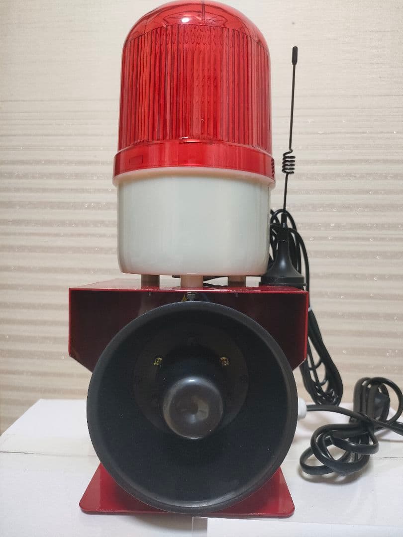 防犯サイレン 120dB サイレン 防犯警告灯 信号ランプ 点滅ライト