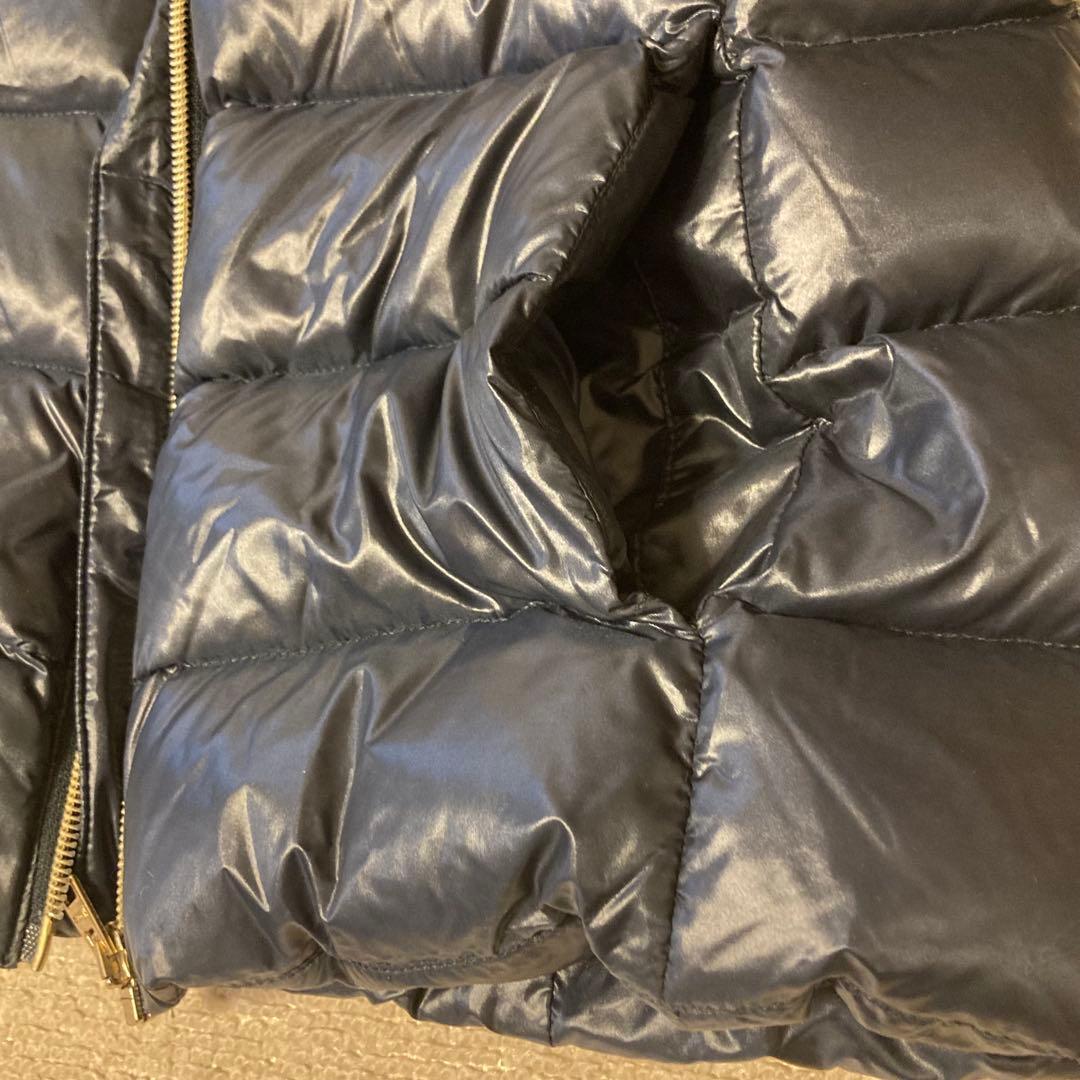 【最終価格】HERNO ヘルノ 軽量ダウンジャケット ネイビー ツイード袖 XS