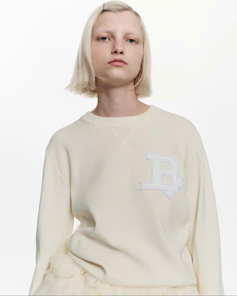 トップス Bibiy B CLUB KNIT WHITE M