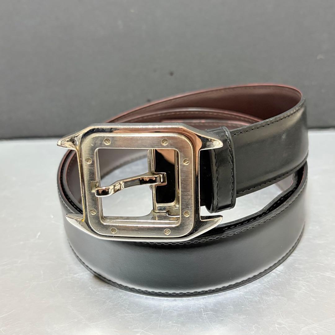 美品　カルティエ　サントス ドゥ シルバー金具
