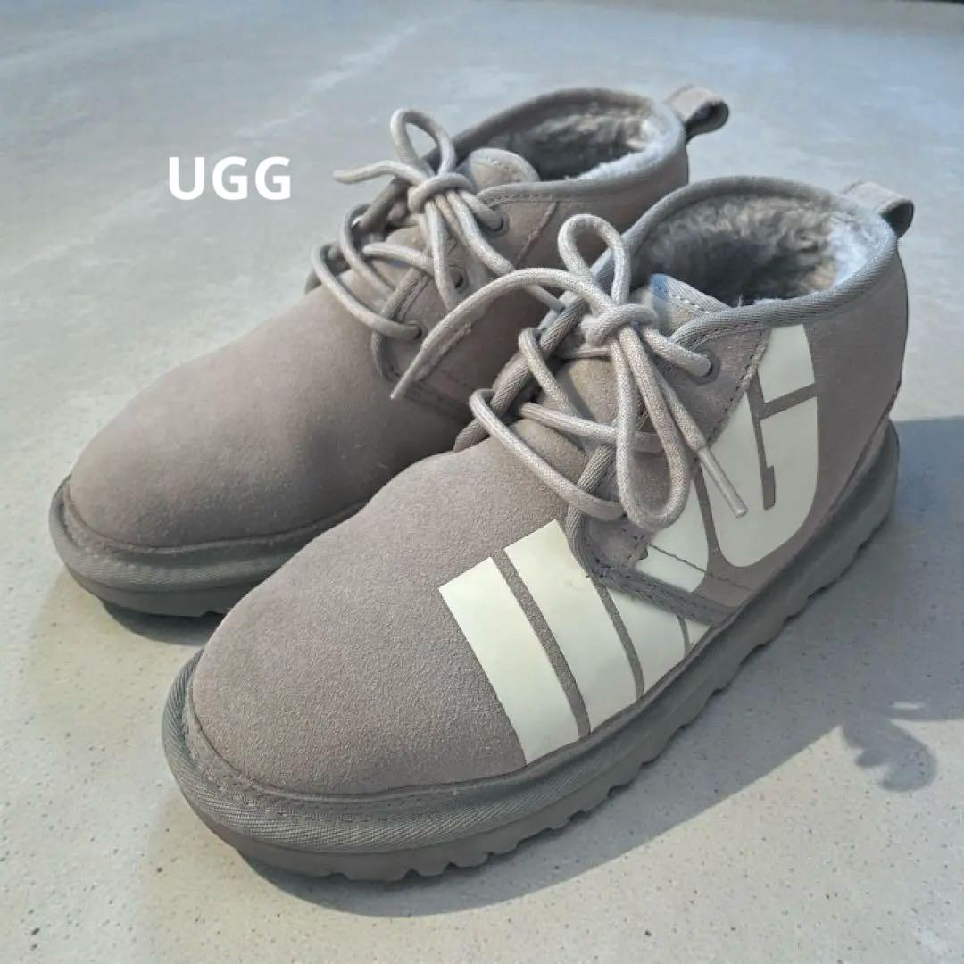 UGG/ M NEUMEL CHOPD ブーツ グレー 24.0cm 完売品‼️