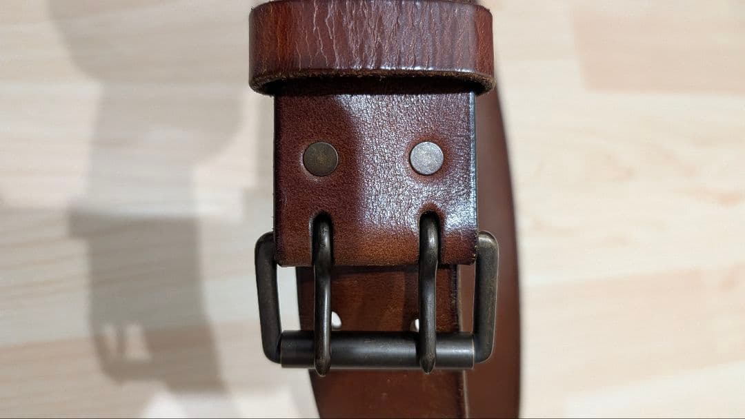 ​【極太4.7cm】RRL レザーベルト 32 ダブルアールエル