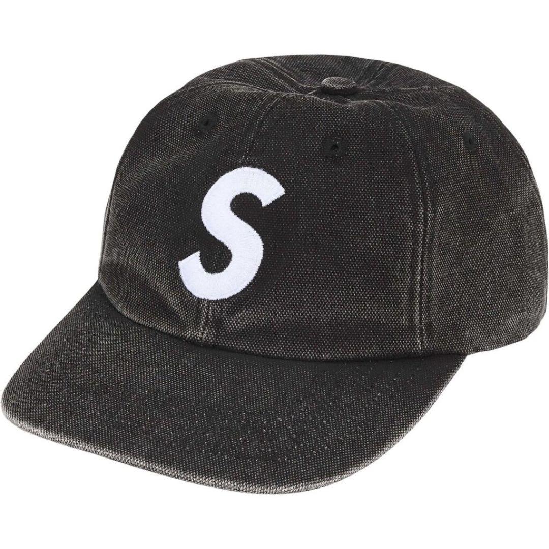 帽子 Supreme Pigment Coated Canvas S Logo