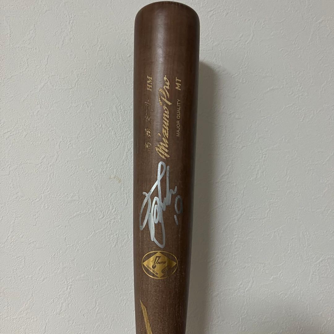 はな貴重 中日ドラゴンズ 髙橋宏斗 実使用 直筆サイン バット 中日 19