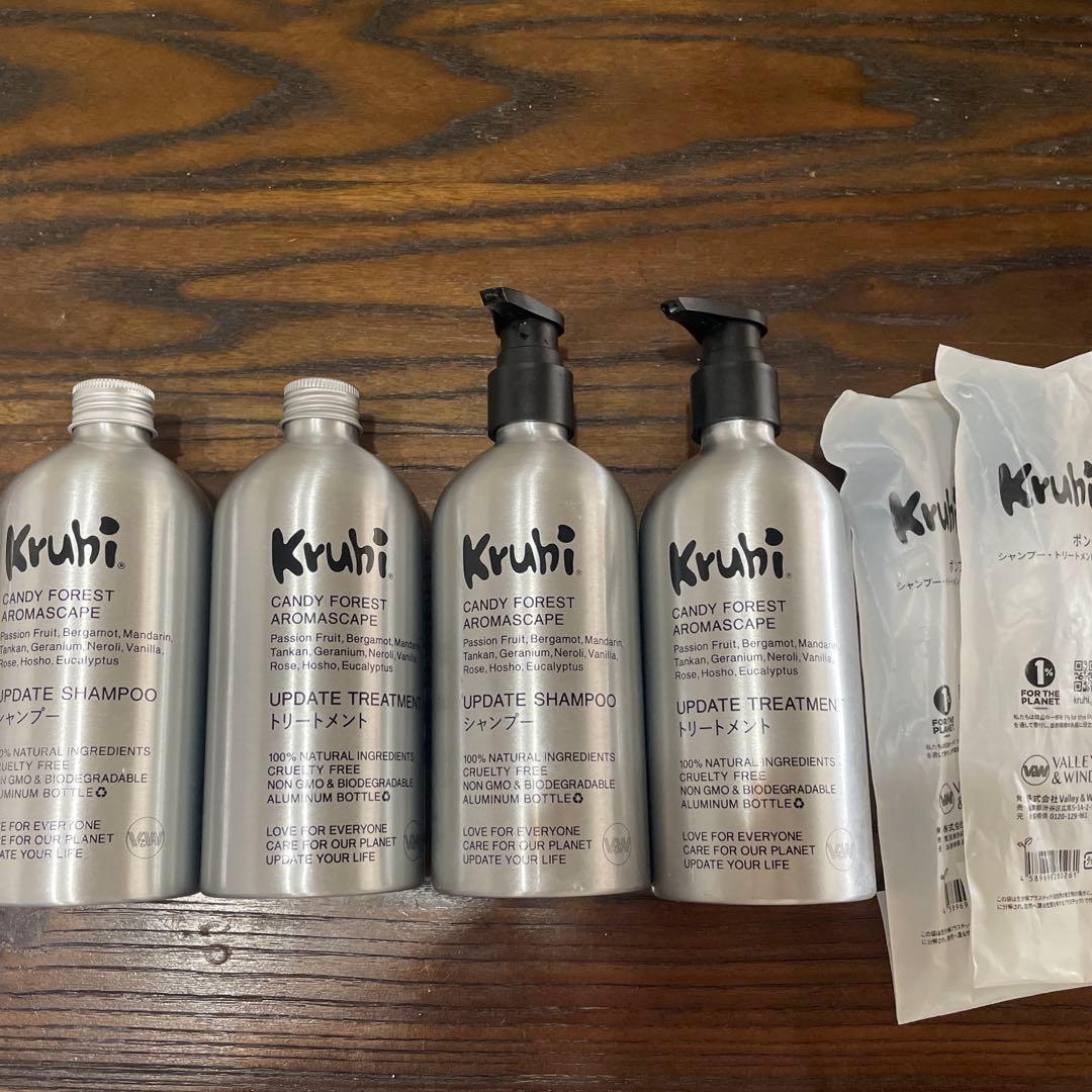 kruhi シャンプートリートメント4本セット