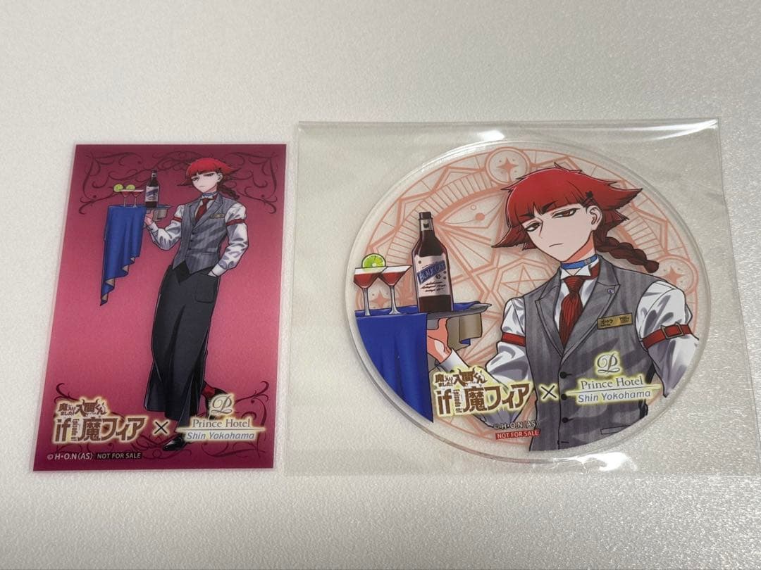 魔入りました！入間くん 魔フィア プリンスホテル コースター カード オペラ