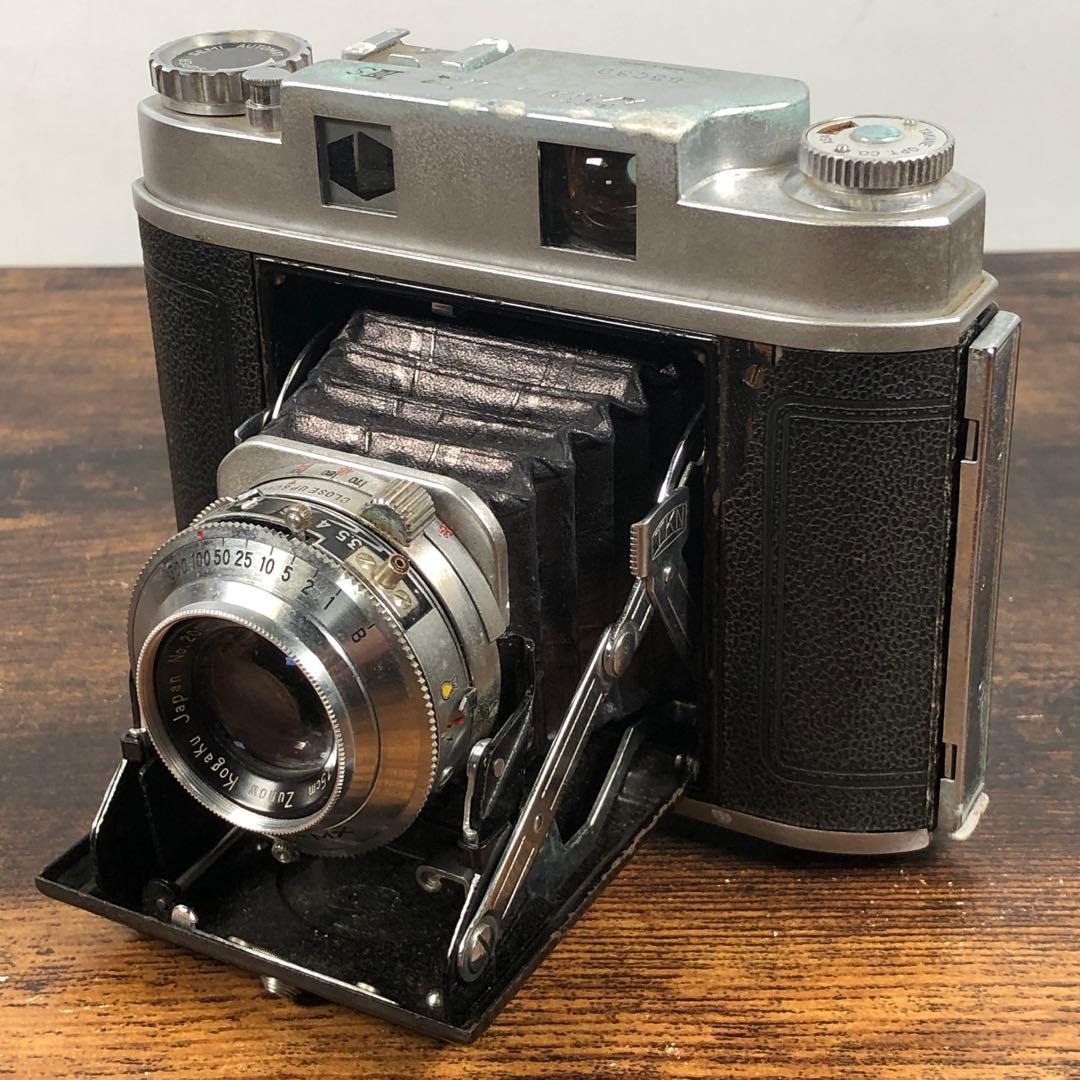 動作未確認 ジャンク 高嶺光学 Mine Six IIIS 国産蛇腹カメラ