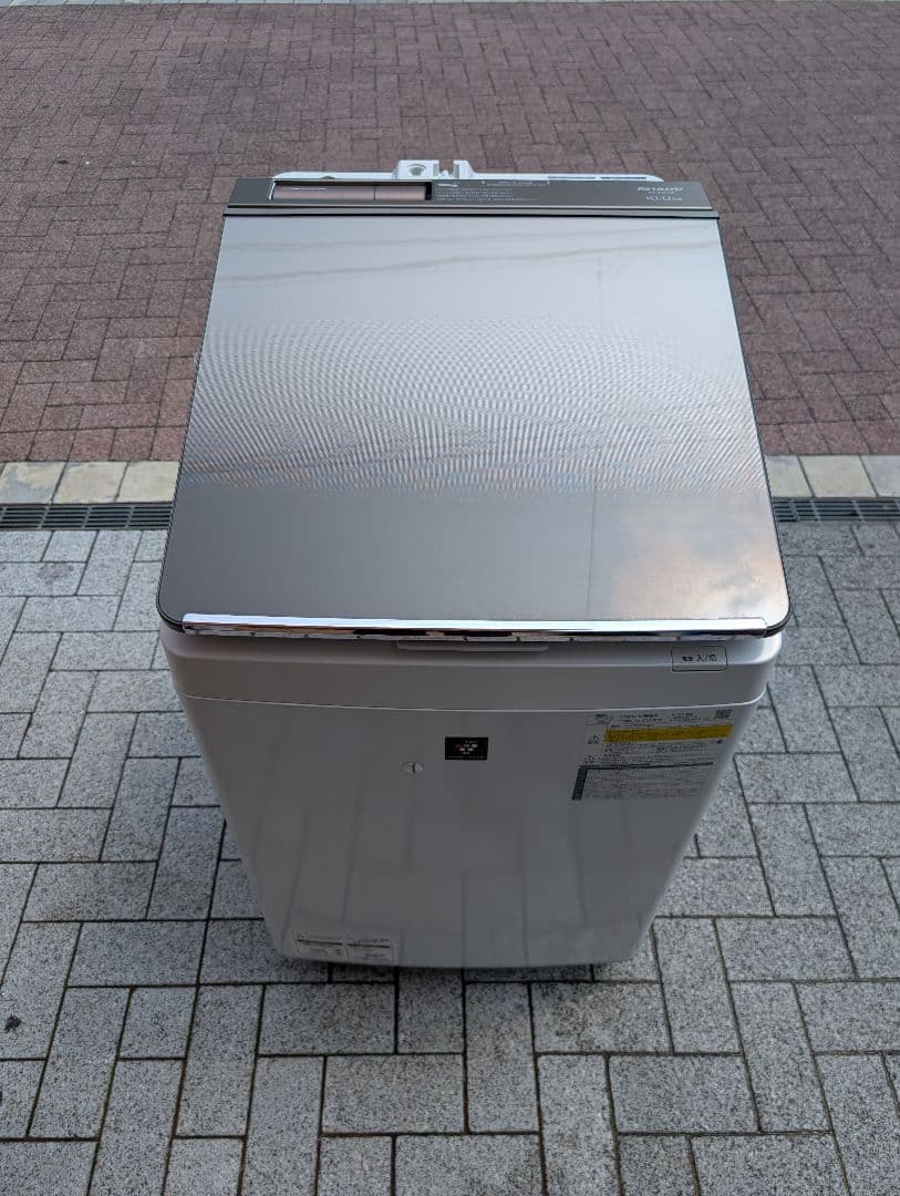 【週末特価】シャープ　洗濯乾燥機　2020年製　10kg　ES-PW10E-T