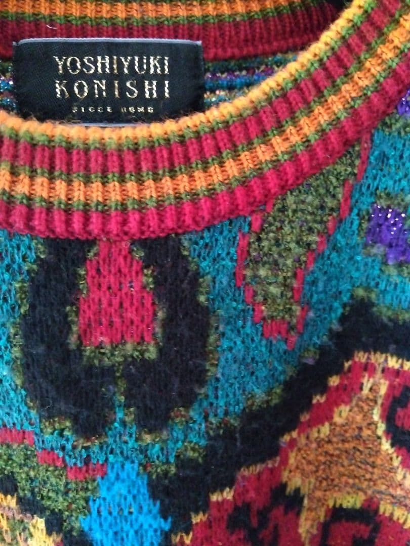 YOSHIYUKI KONISHI ニットセーター ficce