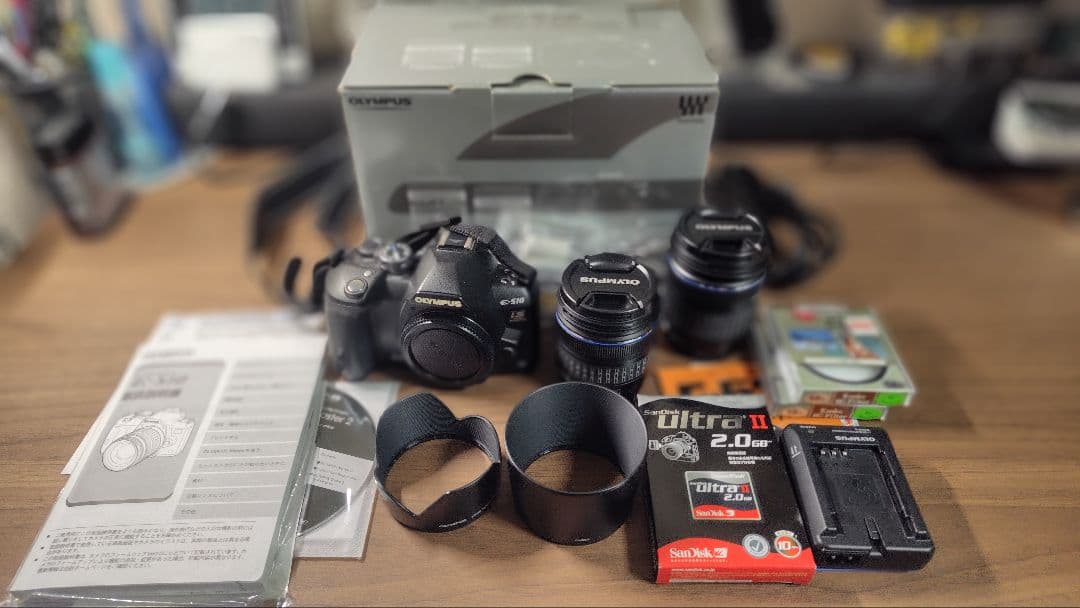【オプション多数】OLYMPUS E-510 デジタル一眼【直ぐ撮影できます】