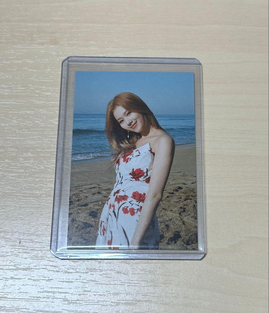 TWICE サナ taste of love フィルムキーリングトレカ