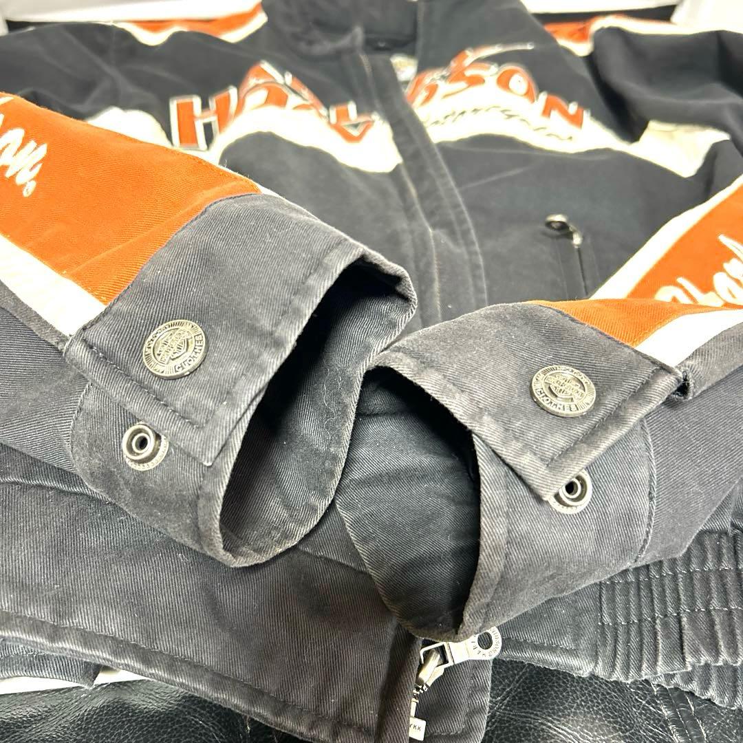 【美品】ハーレーダビットソン　レーシングジャケット　古着　ヴィンテージL