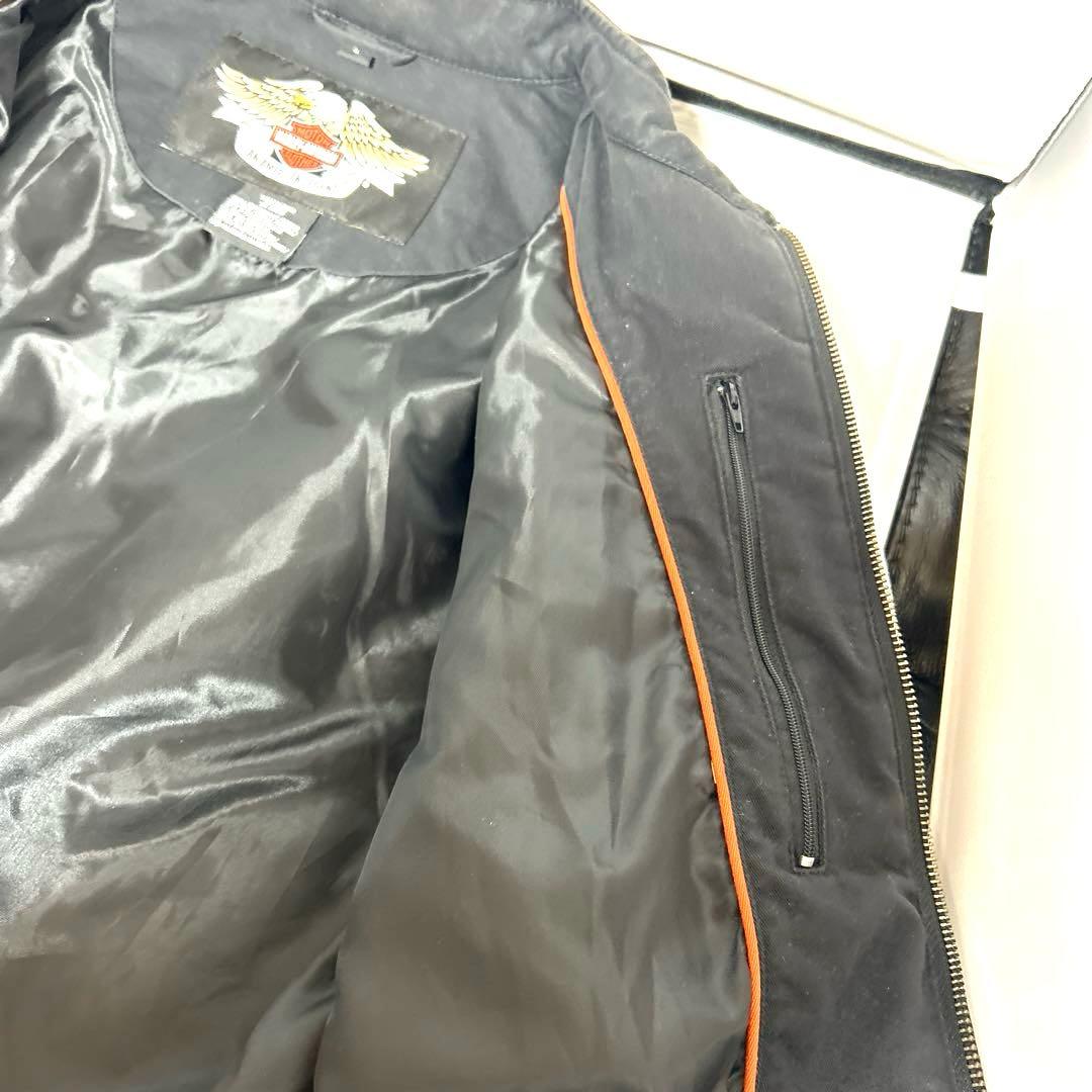 【美品】ハーレーダビットソン　レーシングジャケット　古着　ヴィンテージL