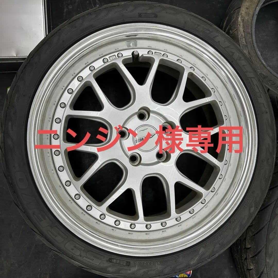 AME シャレン VMX 19インチ アルミホイール　4本