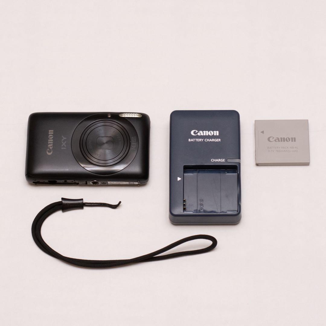 【美品】CANON IXY 400F BLACK【MADE IN JAPAN】