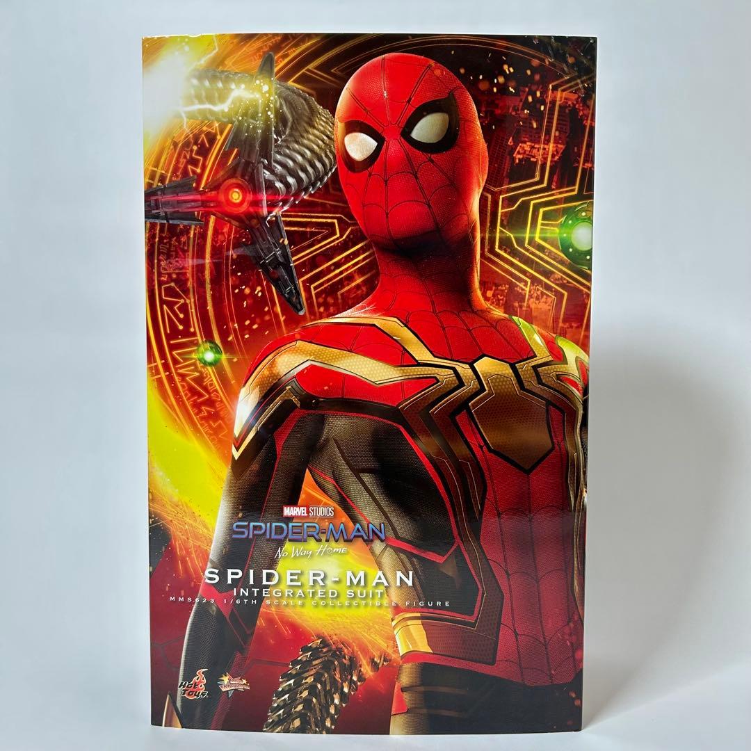 【美品】ホットトイズ スパイダーマン インテグレーテッドスーツ ノーウェイホーム