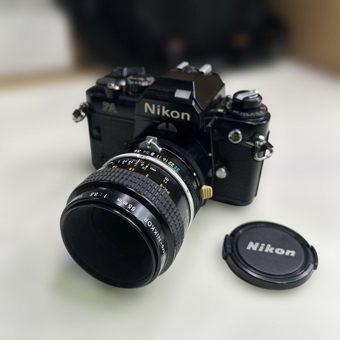 6753 Nikon FA フィルム一眼レフカメラ レンズ PK-3付き