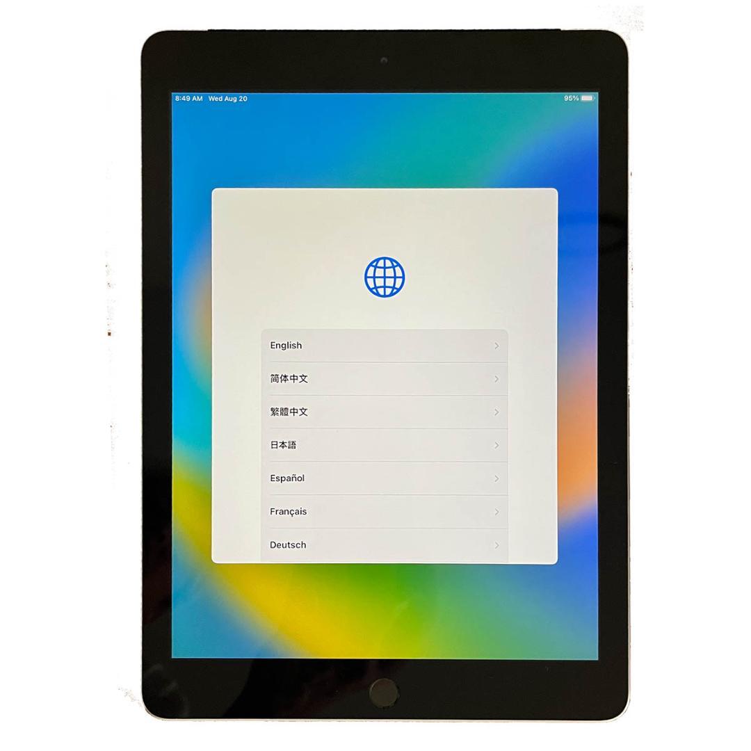 iPad (第5世代) 32GB Wi-Fi+Cellular シルバー 美品