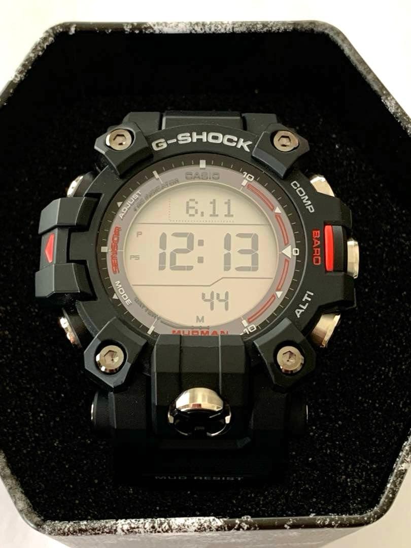 【美品】G-SHOCK MUDMAN 電波ソーラー 腕時計GW-9500