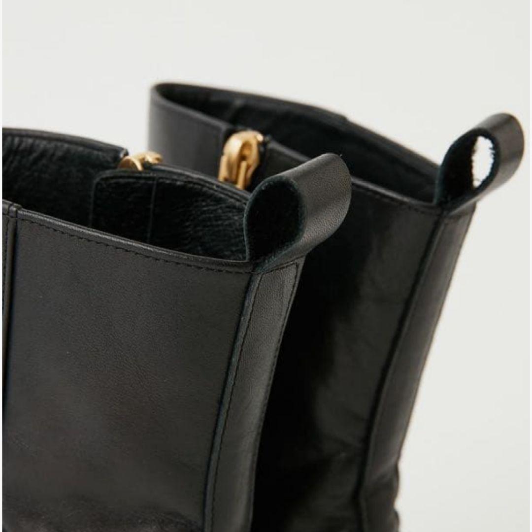 2.718 ブラック コンバットブーツ