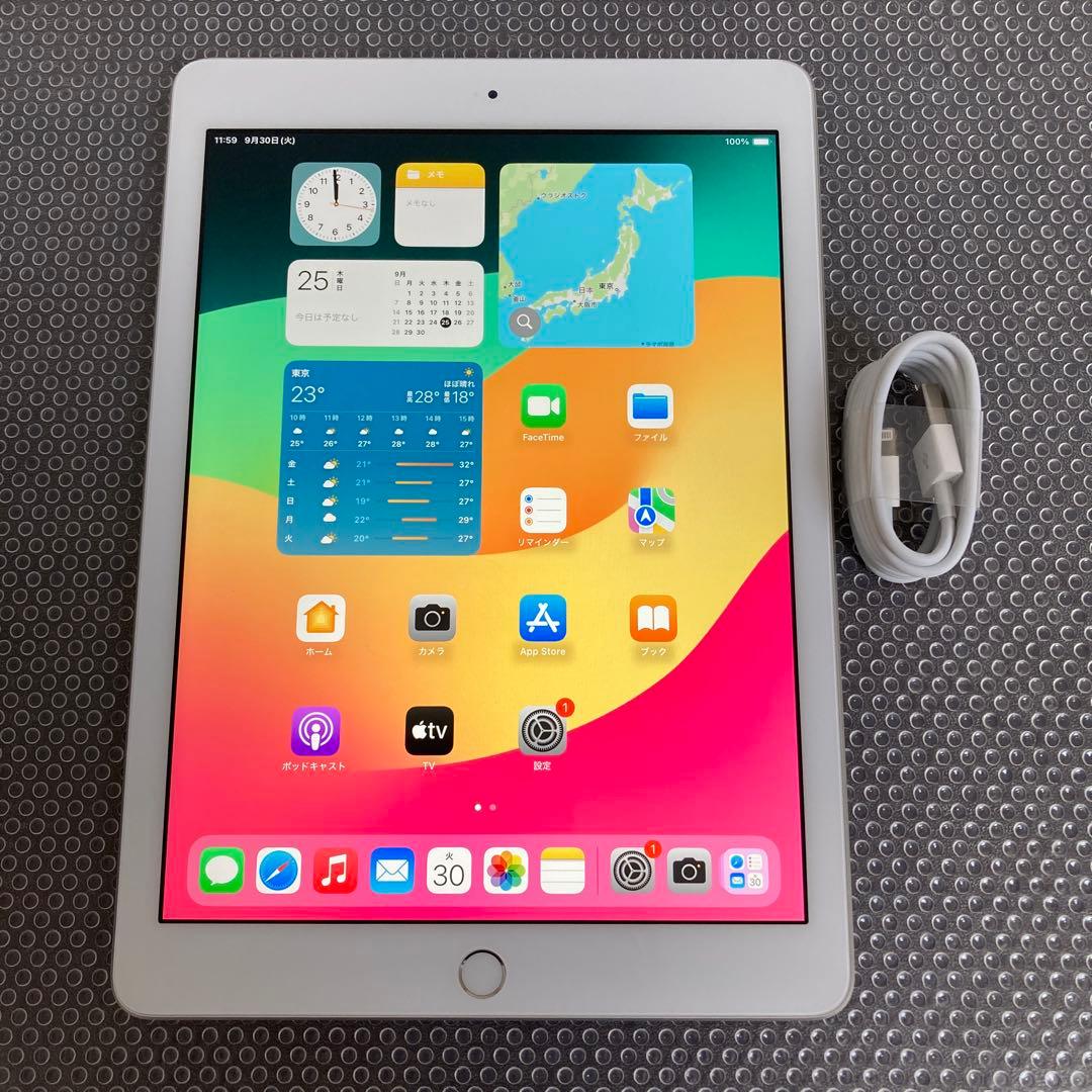 840 美品☆電池ほぼ新品☆iPad6第6世代 32GB WIFIモデル☆