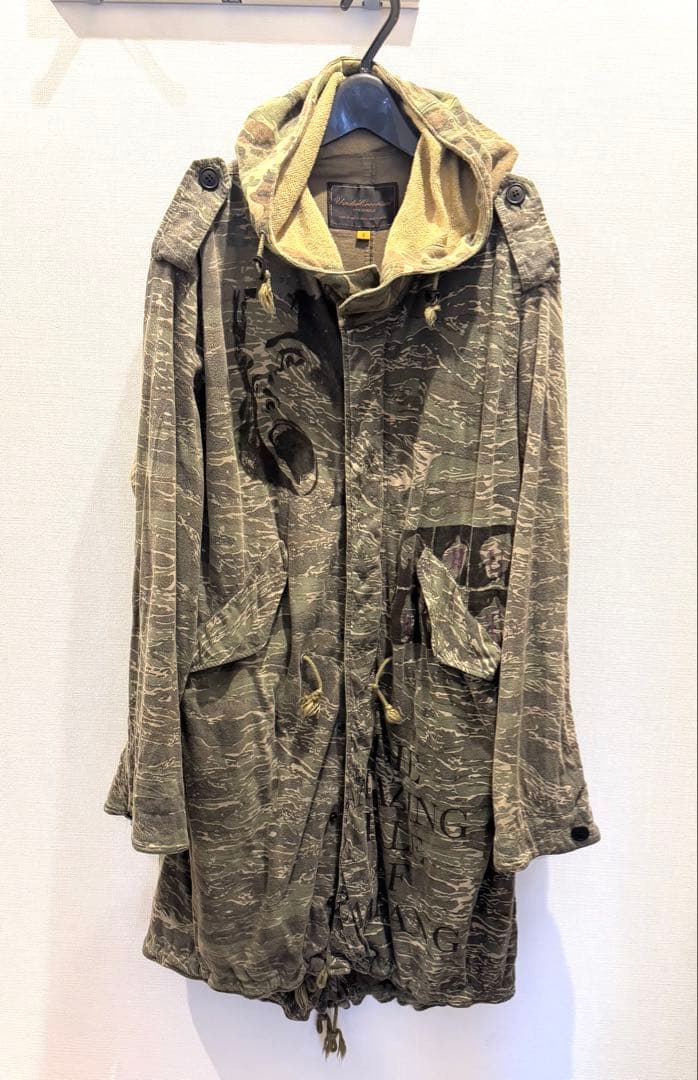 2006SS/UNDERCOVER/アンダーカバーT期タイガーカモモッズコート2