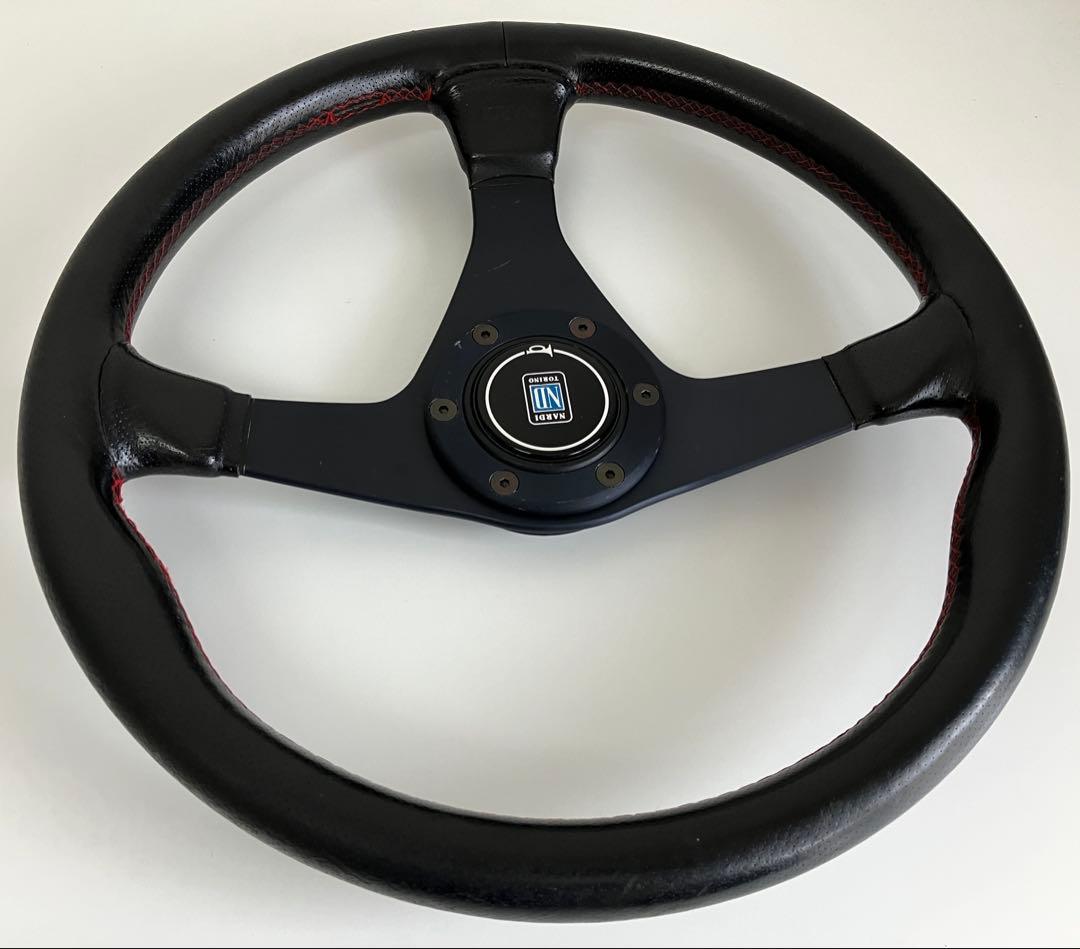 NARDI ナルディ ガラ ステアリング345mmFET/ホーンボタン/MOMO