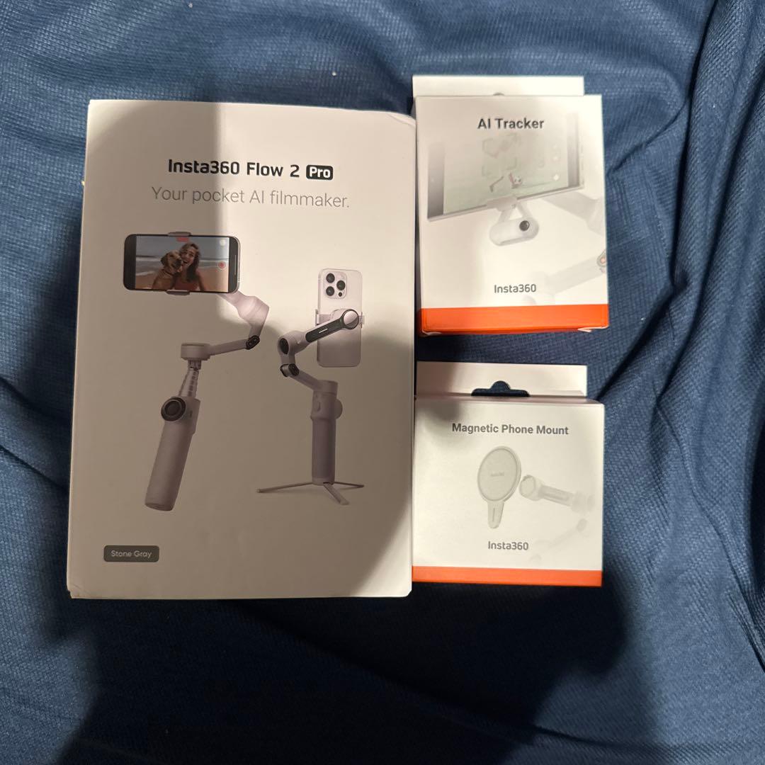 【美品】Insta360 Flow 2 Pro AIトラッカーキット