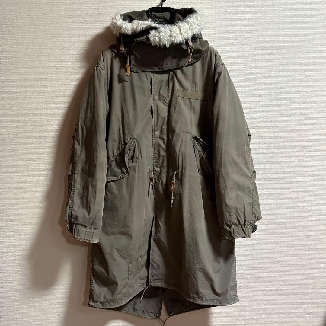 m-65 フィッシュテールパーカー　フルセット　schott ライナー　フード