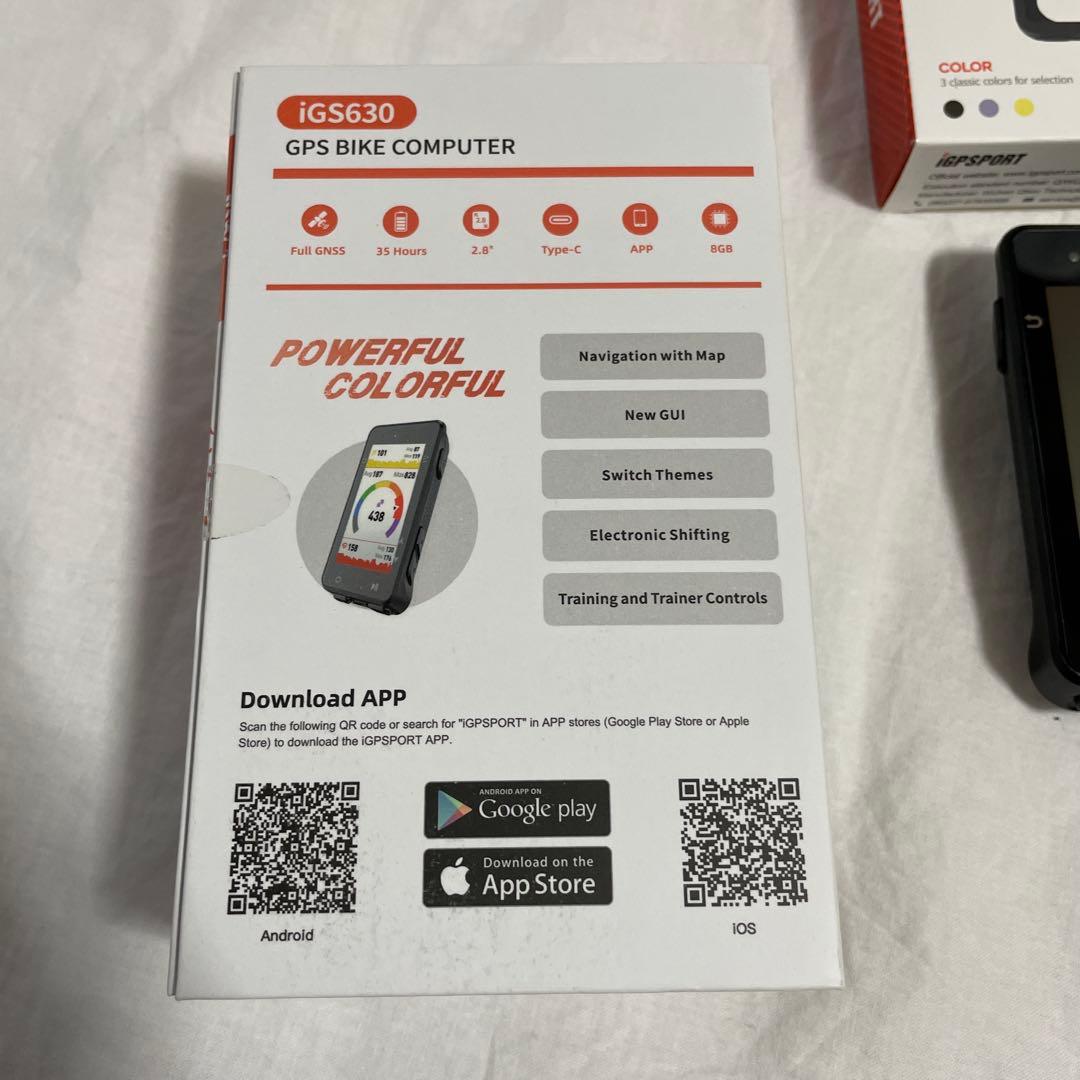 iGS630 GPS サイコン