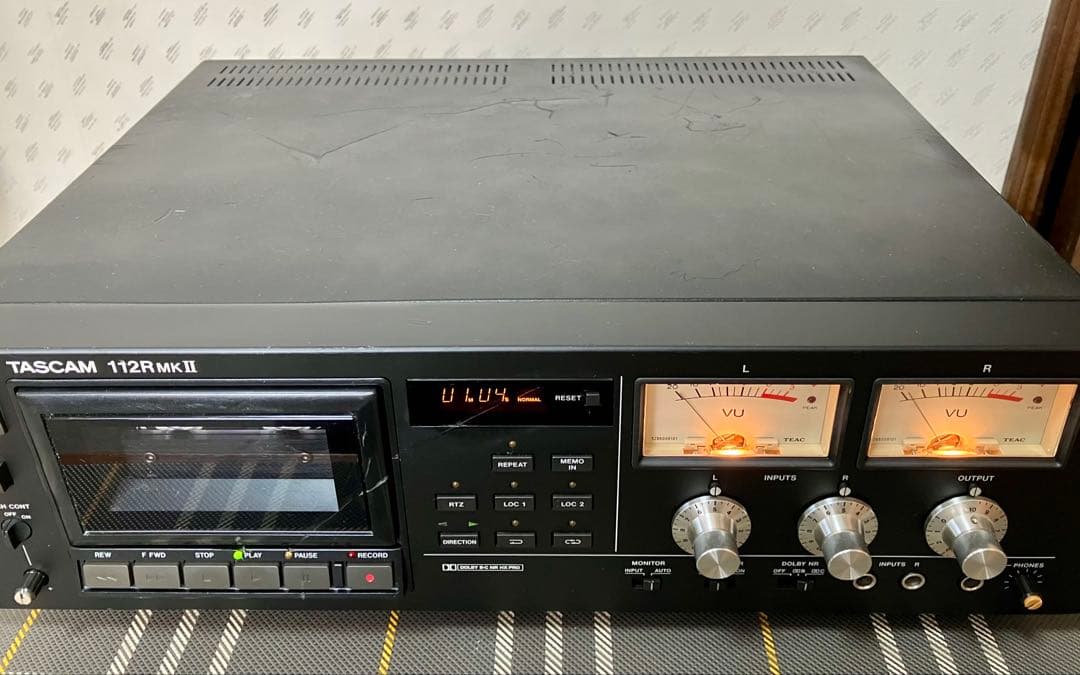 TASCAM 112R MKII カセットデッキ