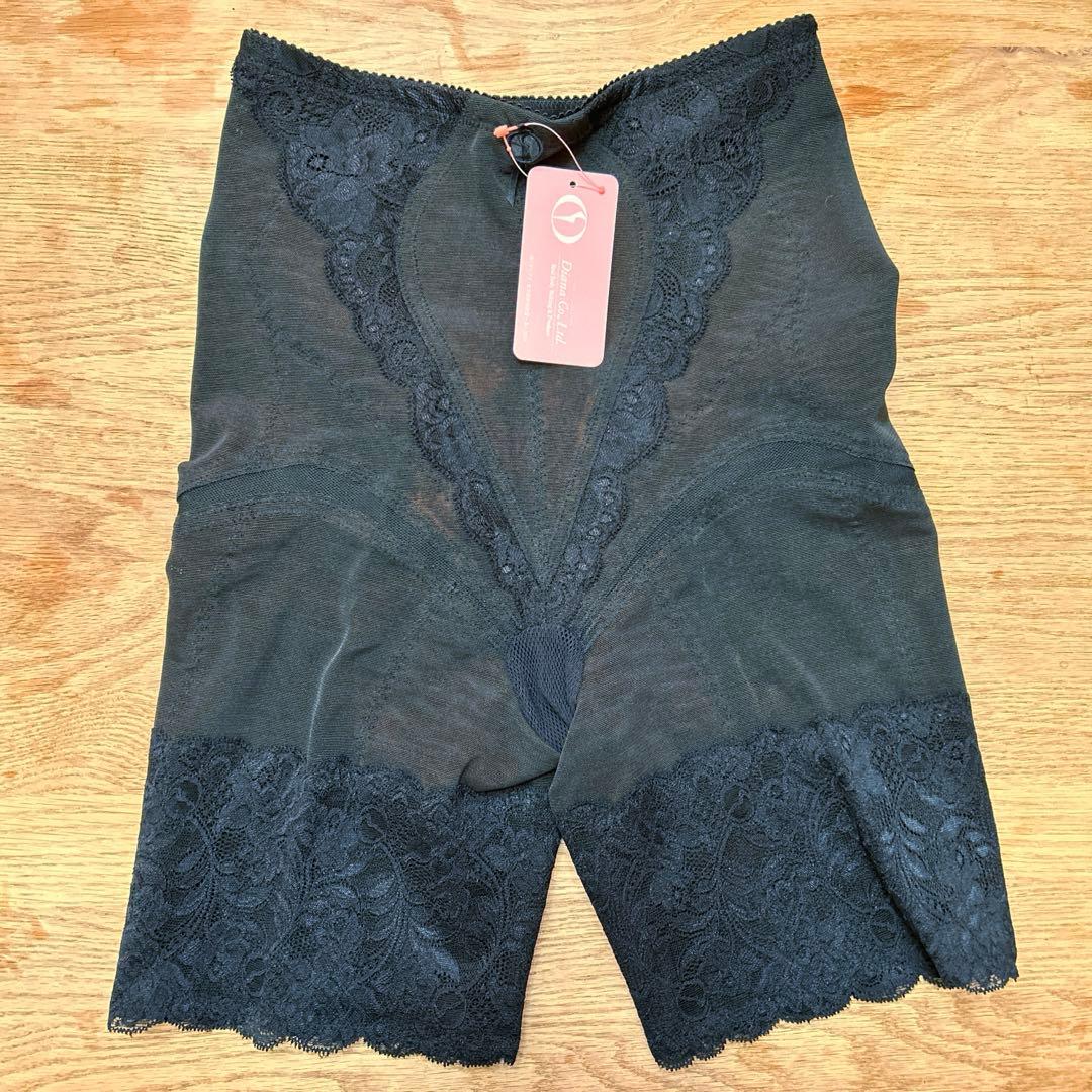 【新品】Diana ダイアナ ガードル 補正下着 LL76 ブラックフォーマル