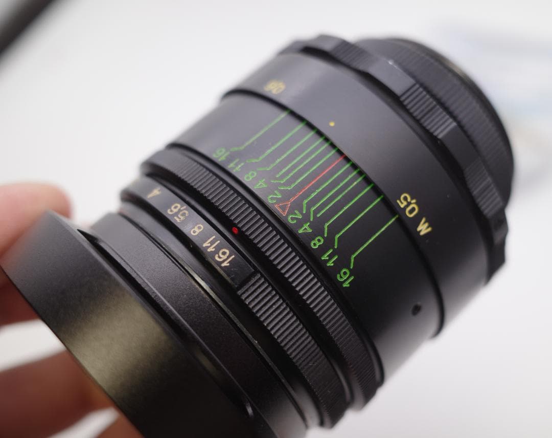 52 未使用　ぐるぐるボケレンズ　 ヘリオス　44-2　M42