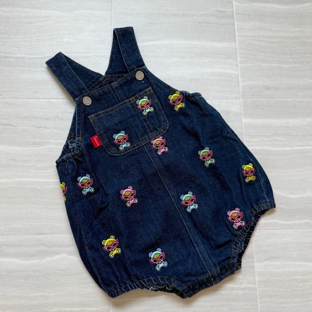 り*♡様 【美品】ヒステリックミニ　«80» テディー 刺繍 だるまオール サロ