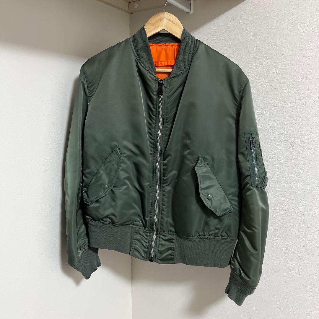 アルファ　ma1 usa製　古着　alpha