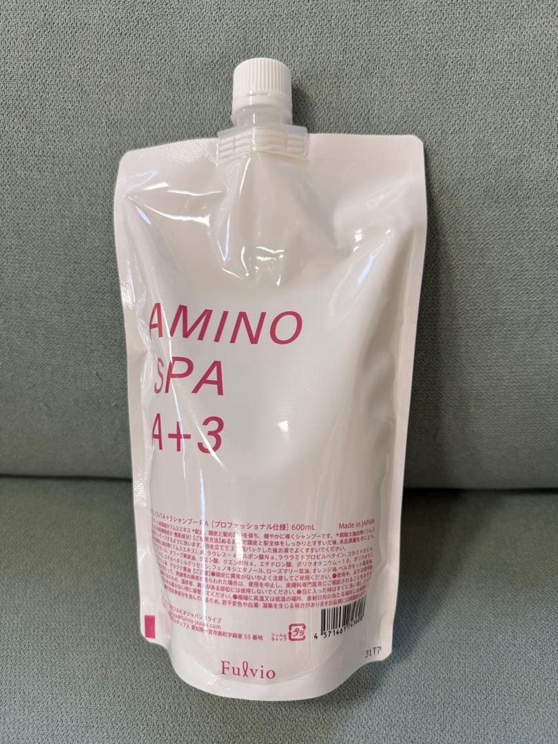 フルビオジャパン AMINO SPA 4+3 シャンプー 600mL