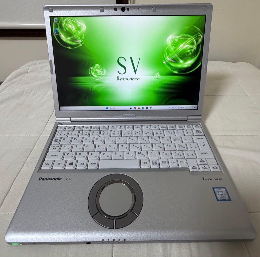 パナソニックLet’snote CF−SV7RDCVS 11Pro初期化済み12