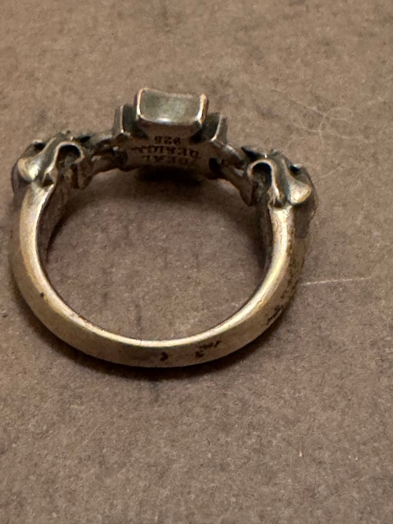 ディールデザイン　シルバー925 クロスモチーフリング