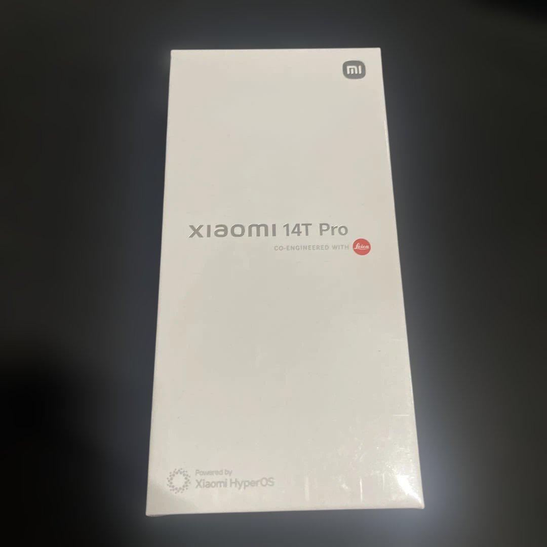 【新品】Xiaomi 14T Pro 512GB 国内版 SIMフリー ブラック