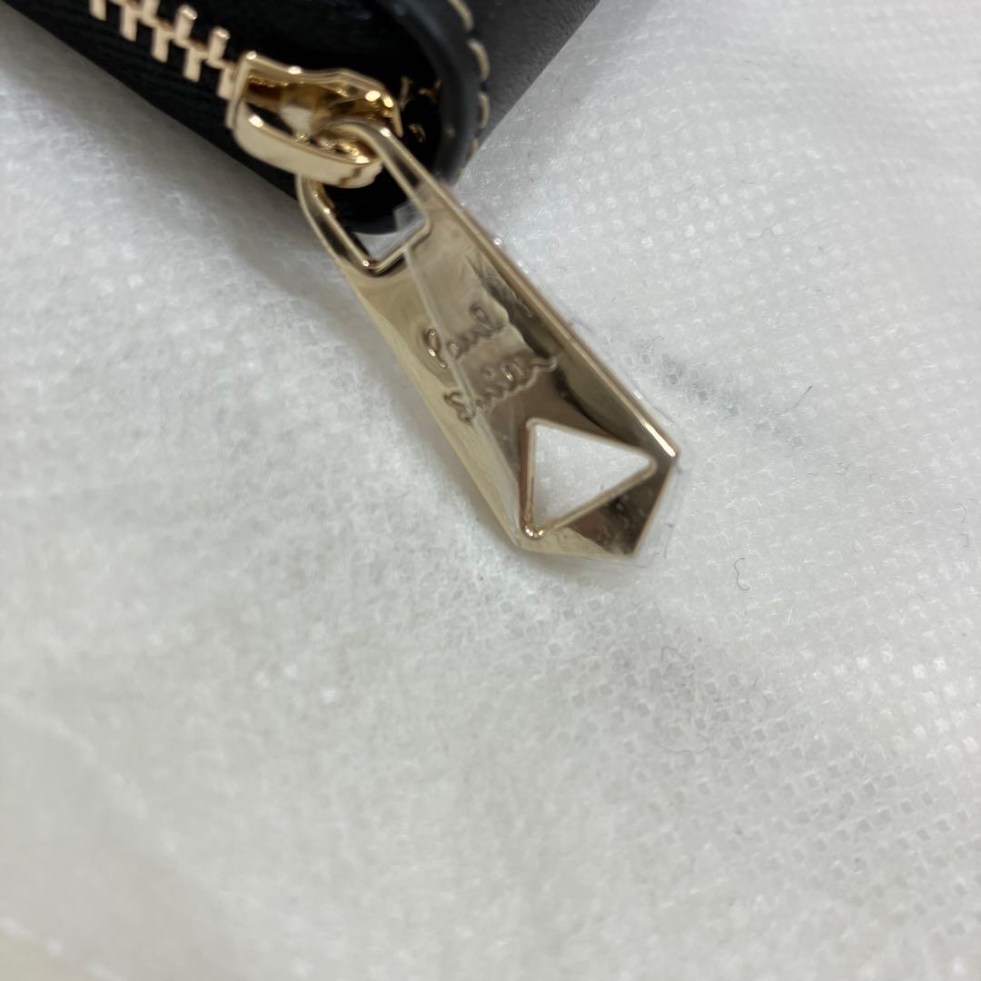 新品未使用品 タグ付き 現行モデル ポールスミス 長財布 ロゴ型押し 黒 牛革