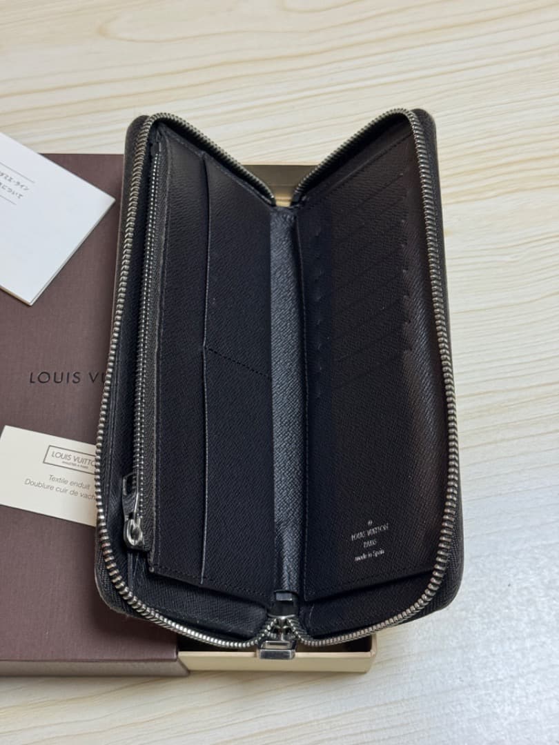 ルイヴィトン　ダミエ ジッピーウォレット ヴェルティカル N61207