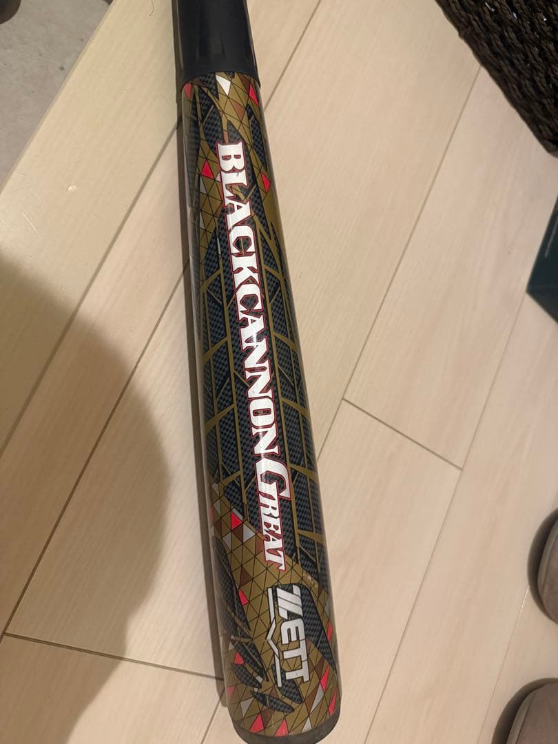 ZETT BLACK CANNON GREAT軟式バット 84cm 720g