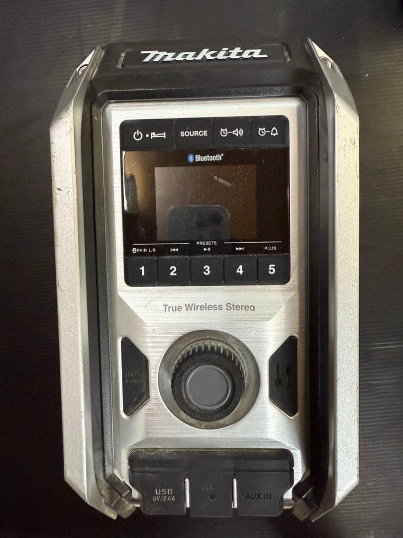 マキタ　Bluetoothスピーカー　MR113 ブラック　バッテリー付き