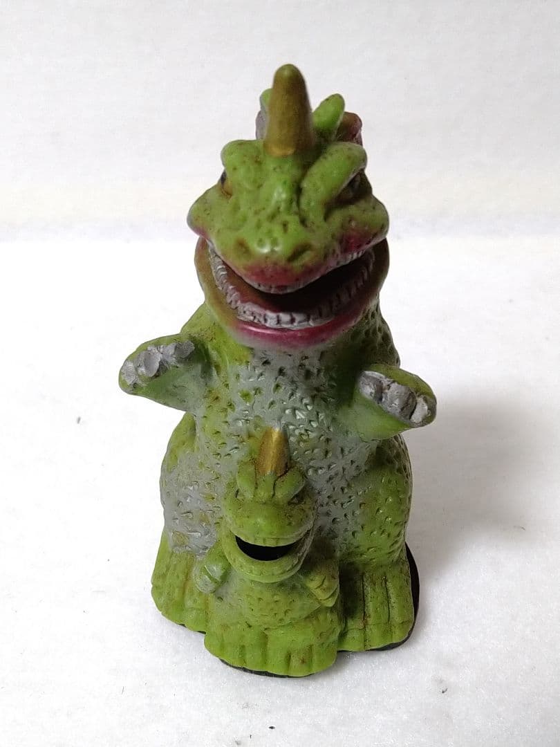 当時物 親子怪獣 ブリキ フリクション ソフビ