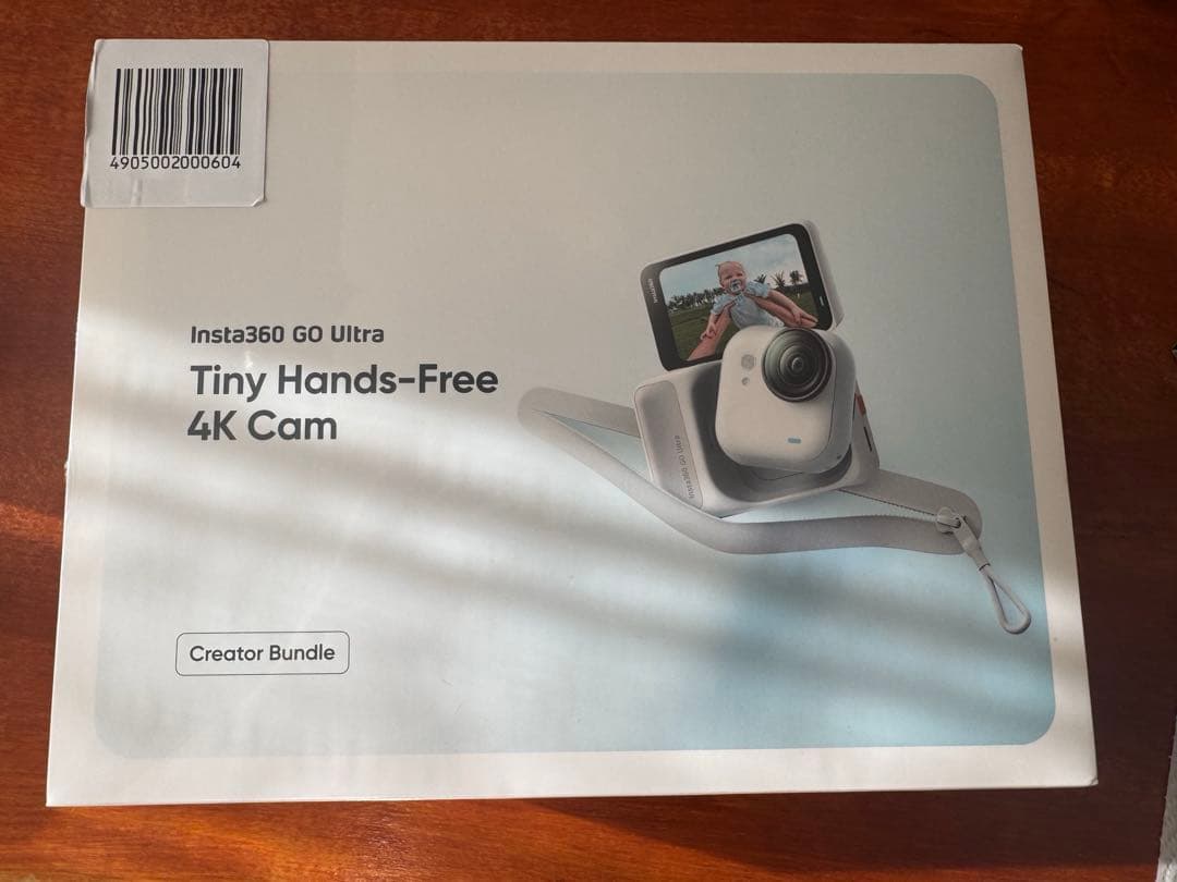 Webカメラ insta360 GO Ultra Tiny Hands-Free 4K Cam
