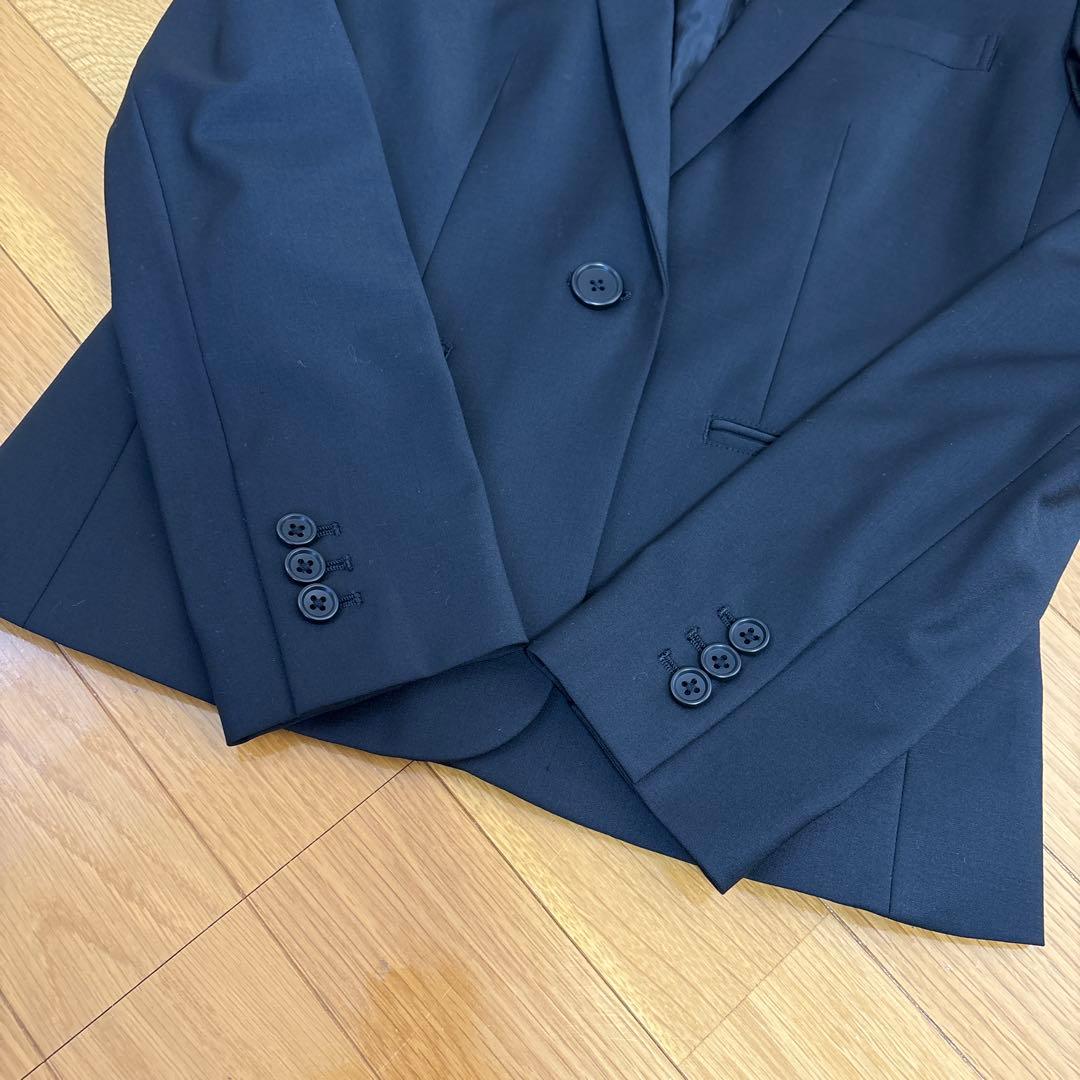 プラステ　ブラック　パンツスーツ